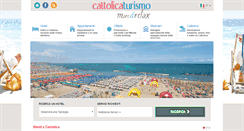 Desktop Screenshot of cattolicaturismo.com