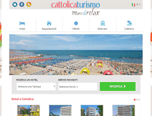 Tablet Screenshot of cattolicaturismo.com