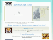 Tablet Screenshot of grandhotel.cattolicaturismo.com